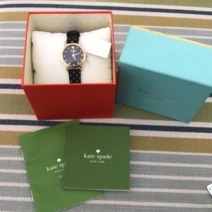 Authentic Kate Spade Metro Mini Polka Dot Watch